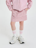Outdoor Glossy Nylon Cargo Skirt