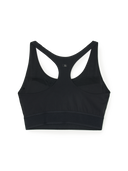 Women's Basic Lettering Band Point Crop Top