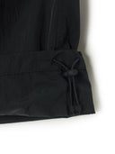 Woman Gorpcore Ribbon Cargo Wide Pants