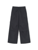 Women's GORPCORE Glossy High Waist Cargo Wide Flare Pants