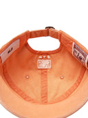 Vintage Demage Curve Logo Unstructured Ballcap