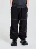 Basic Nylon Stitches Point Woven Pants