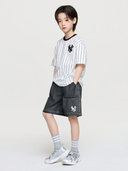 STREET BASIC STRIPED DENIM T-SHIRT SET