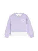 Heart Sportive Girl's Layered Sweatshirt
