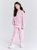 Street Logo Layered Sweatshirt Set