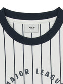 Varsity Striped Baseball Long Slv T-shirt