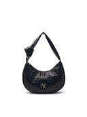 * Classic Monogram Crack Embo Hobo Bag