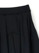 Basic Sportive Jersey Flared Skirt