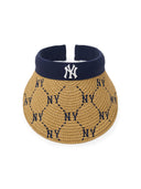 Dia Monogram Raffia Sunvisor