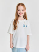 Monogram Denim Coopers Big Logo T-shirt