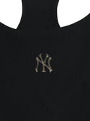 Women's Basic Lettering Band Point Crop Top