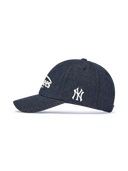 Vintage Denim Curve Logo Unstructured Ballcap