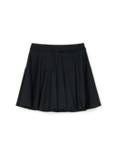 Basic Sportive Jersey Flared Skirt