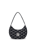 ★MLB Korea★ Big Classic Monogram Jacquard Large Hobo Bag B MLB Big Classic Monogram Jacquard Large Hobo Bag BNWT