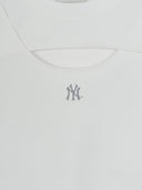 Women's Cut Out Detail Slim Semi Crop T-Shirts