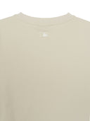 Women's V-neck Letter Crop T-shirts