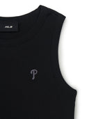 Women's Street Slim Ribbed Sleeveless T-Shirts