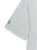 Varsity Lettering Half Sleeve Hoodie