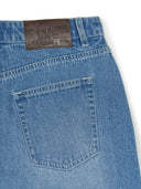 Women's Varsity Logo Denim Skirt