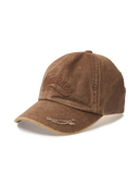 Varsity Vintage Cursive Tone-on-tone Unstructured Ball Cap