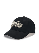 Varsity Cursive Fluffy Logo Unstructured Ball Cap