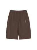 Basic Cotton Touch Curved Bermuda Shorts