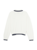 Women's New Year Polo Knit Pullover