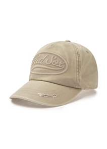 Varsity Vintage Tone-tone Cursive Unstructured Ball Cap