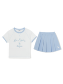 Sportive Athleisure Linger T-shirt Set (Girl's)