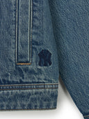 Mlb Hannam Vintage Lettering Denim Trucker Jacket