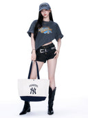 Vintage Lettering Shopper Bag
