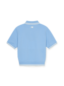 Women's Basic Crop Polo T-shirt