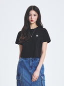 Women's Basic Crop T-shrts