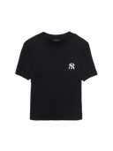 Women's Basic Street Ribbed Short Sleeve Knit Pullover