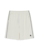 Basic Small Logo Cooling Double Knit Piping 9In Shorts