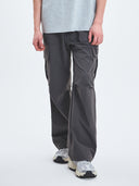 Men's Basic Gorpcore Cargo Wide Pants(set)