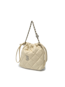 Basic Quilting PU Mini Bucket Cross Bag