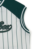 [cool Field] Varsity Sportive Striped Sleeveless