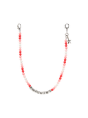 Rainbow Long Beads Keyring