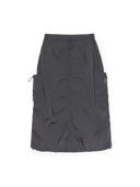 Gorpcore Glossy Nylon Parachute Skirt