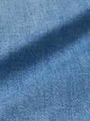 Varsity Logo Short Sleeve Denim Shirts
