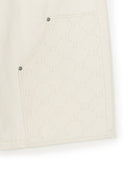 Men's Dia Monogram Embo Patched Carpenter Denim Shorts