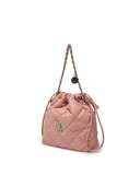 Basic Quilting PU Mini Bucket Cross Bag