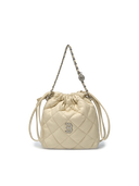 Basic Quilting PU Mini Bucket Cross Bag