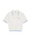 Women's Basic Crop Polo T-shirt