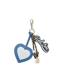Heart Mirror Bag Charm