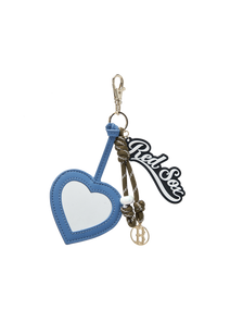 Heart Mirror Bag Charm