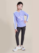 Basic Half-zip Rash Guard Set