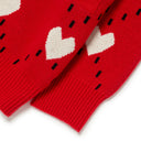 Heart All-over Cardigan Boston Redsox
