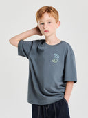 Basic Street Gradation Lettering T-shirt